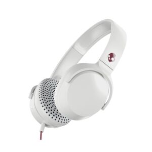 HEADPHONE RIFF ON EAR WIRED GRAY/CRIMSON HEADPHONE RIFF ON EAR WIRED GRAY/CRIMSON